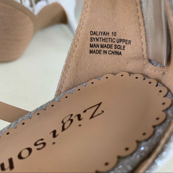 Zigi Soho Women’s Daliyah Fabric Open Toe Bridal Espadrille Sandals US 10 M - Picture 5 of 10